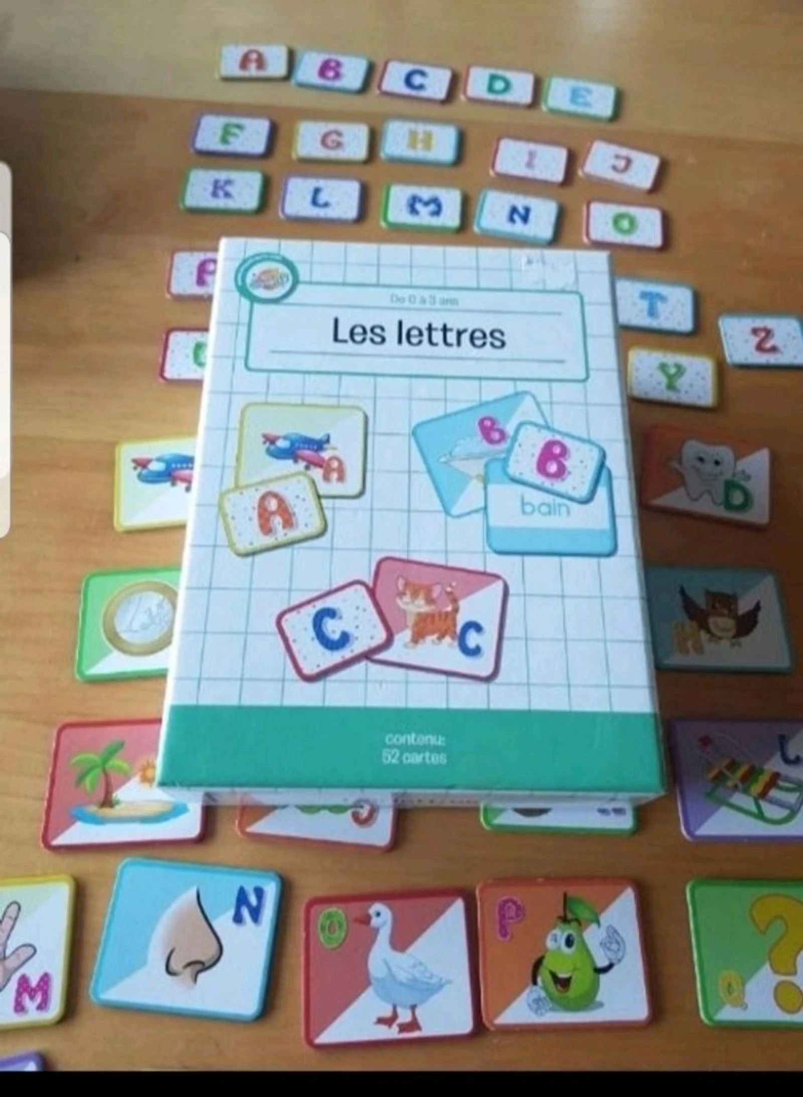 Jeu "Lettres"
